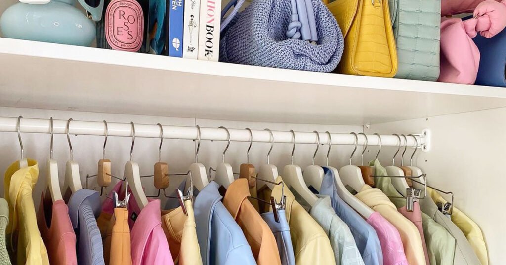 Spring Cleaning Closet