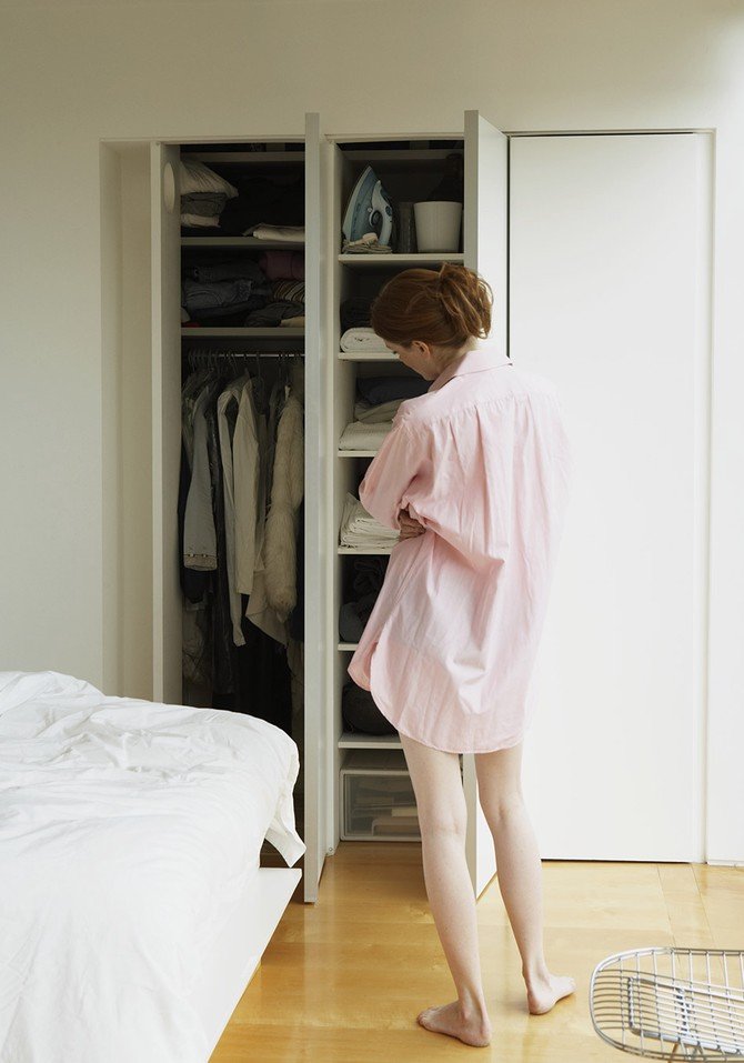 Spring Cleaning Closet