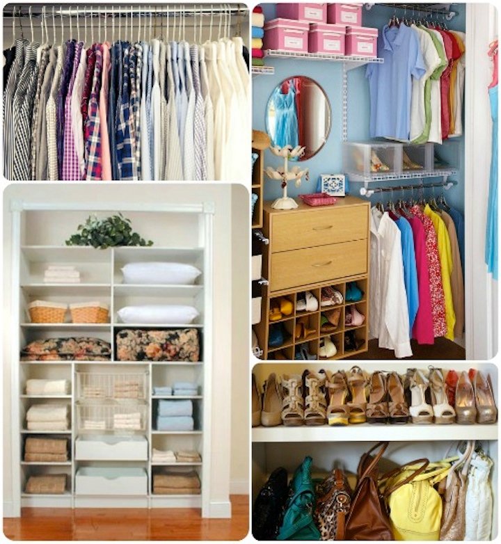 Spring Cleaning Closet