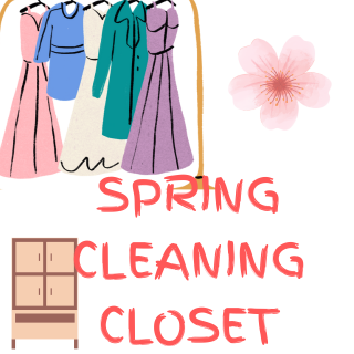 Spring Cleaning Closet