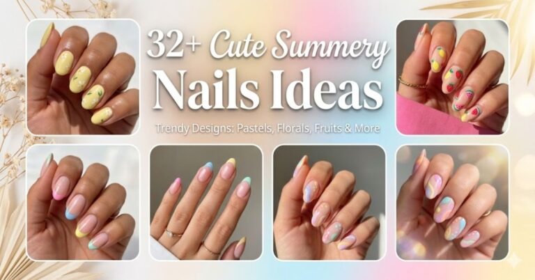 30+ Cute Summery Nails You’ll Love This Season