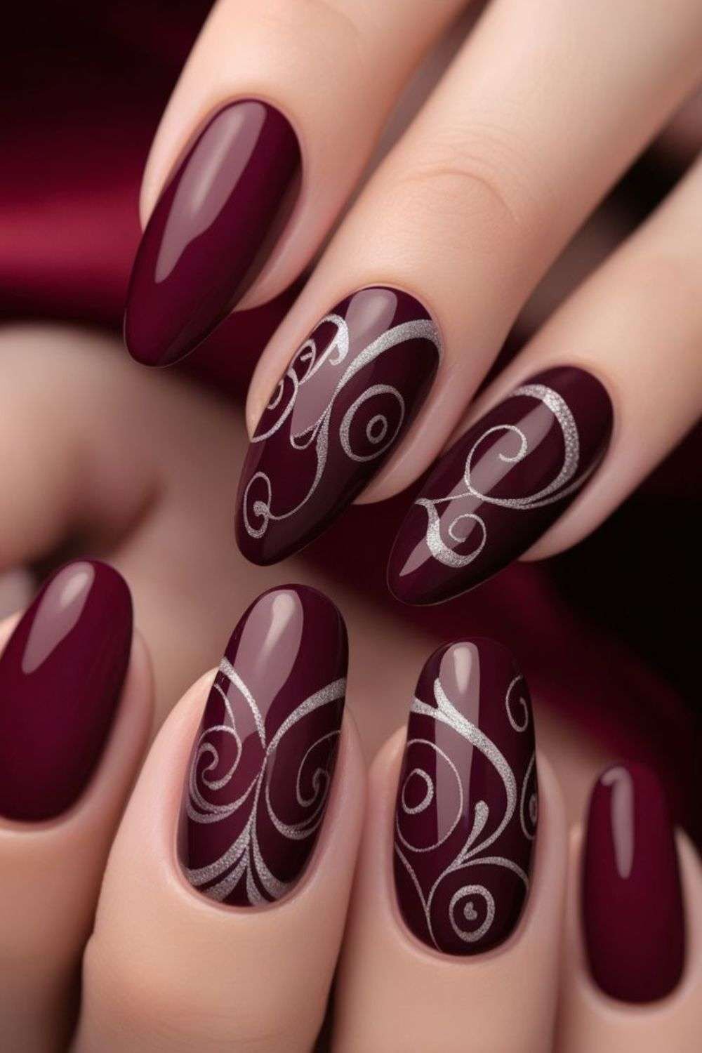 90s french tip nail designs