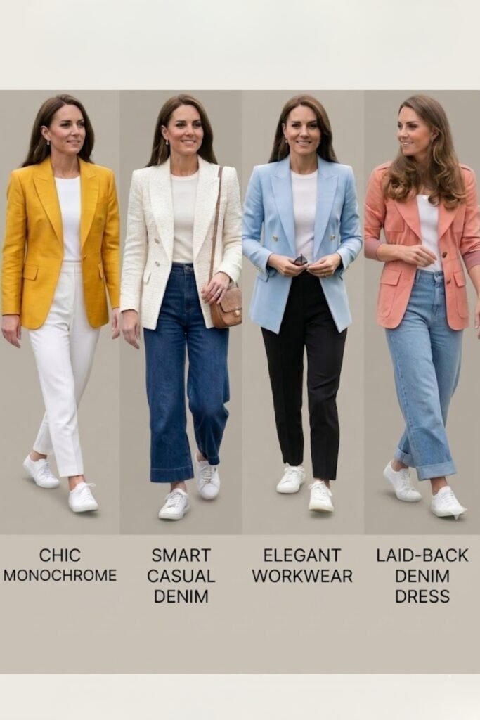 Classic Color Combination Outfit Ideas