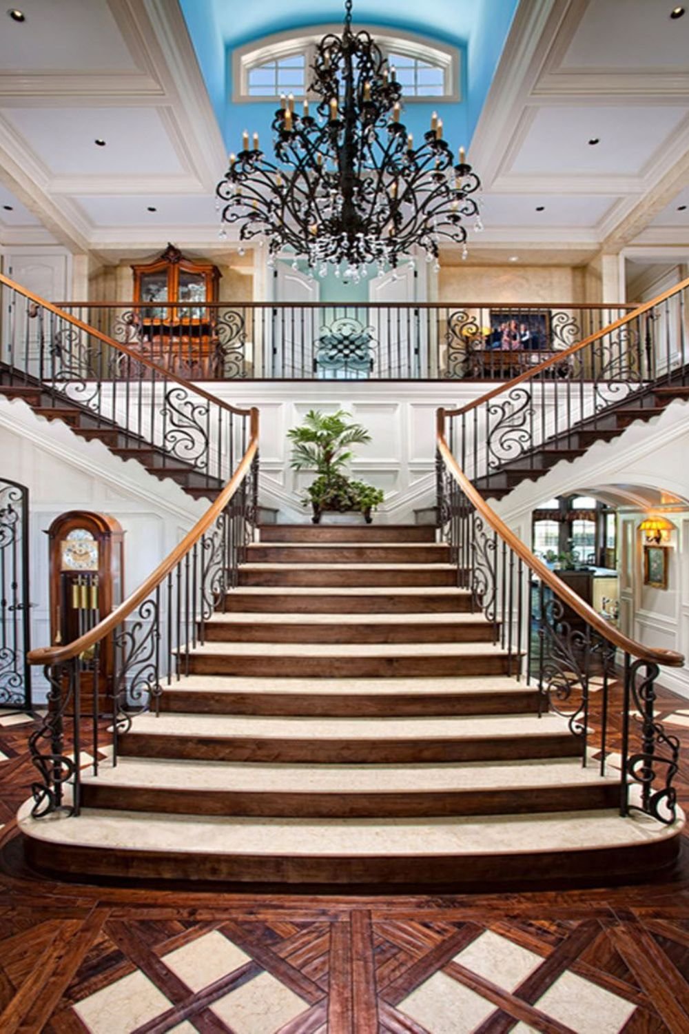 Front entrance decor outside simple