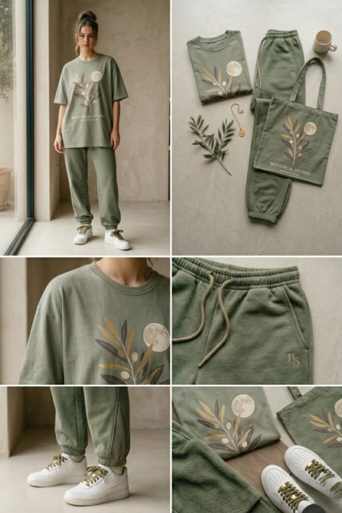 Graphic Tee with Joggers