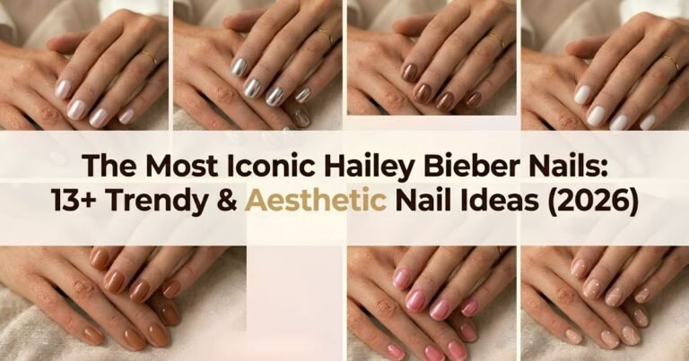 The most iconic hailey bieber nails