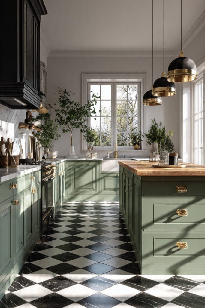 Timeless Checkerboard Contrast