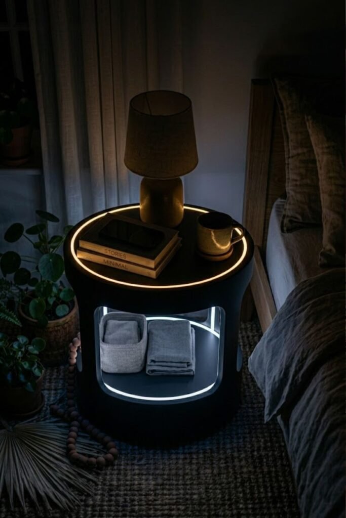 stylish bedside table decor ideas