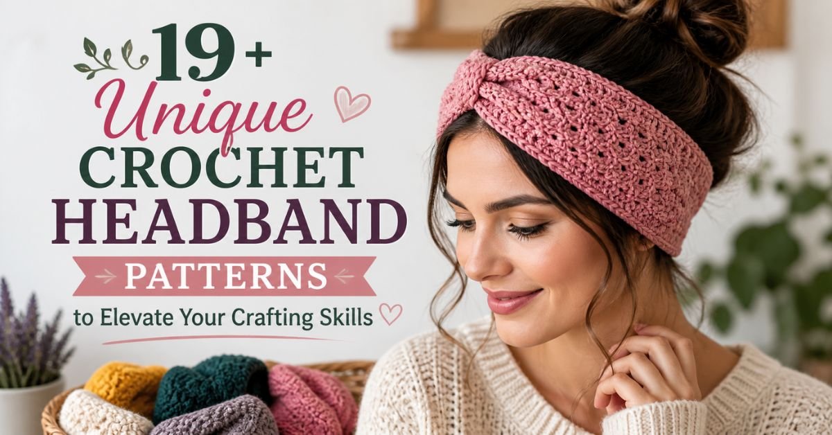 19+ Unique Crochet Headband Patterns to Elevate Your Crafting Skills