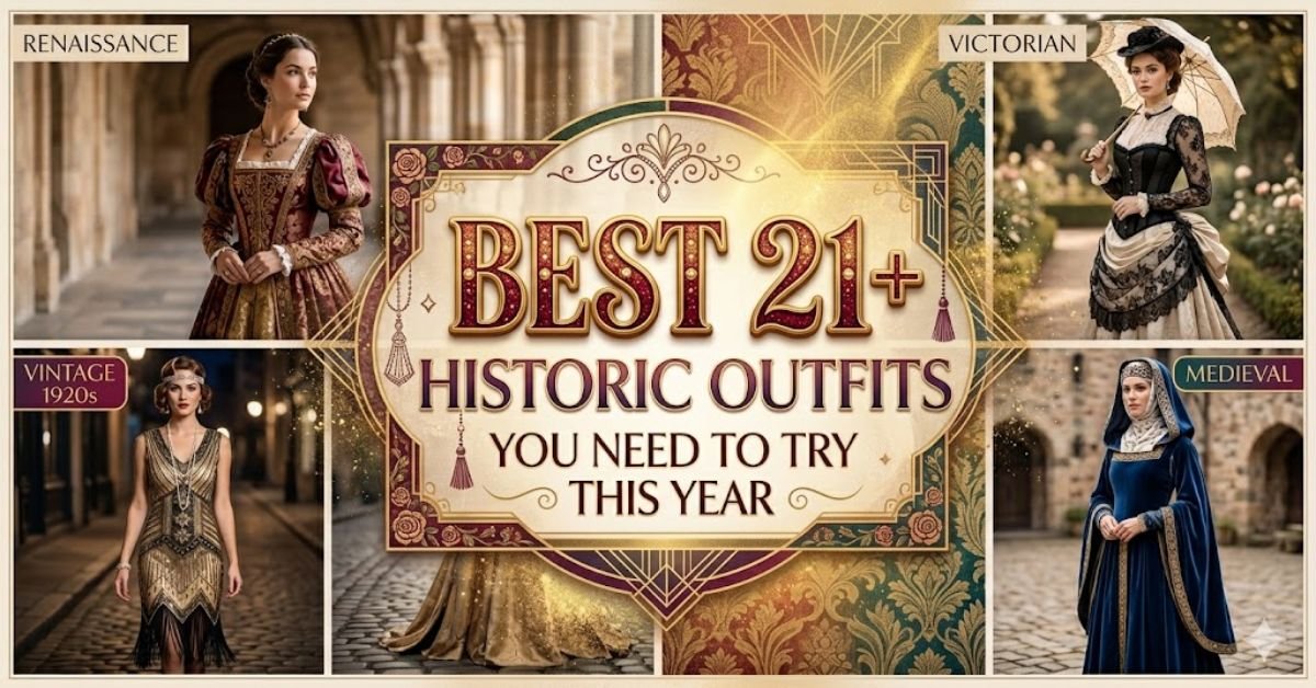 Best 21+ Historic Outfits You Need to Try This Year