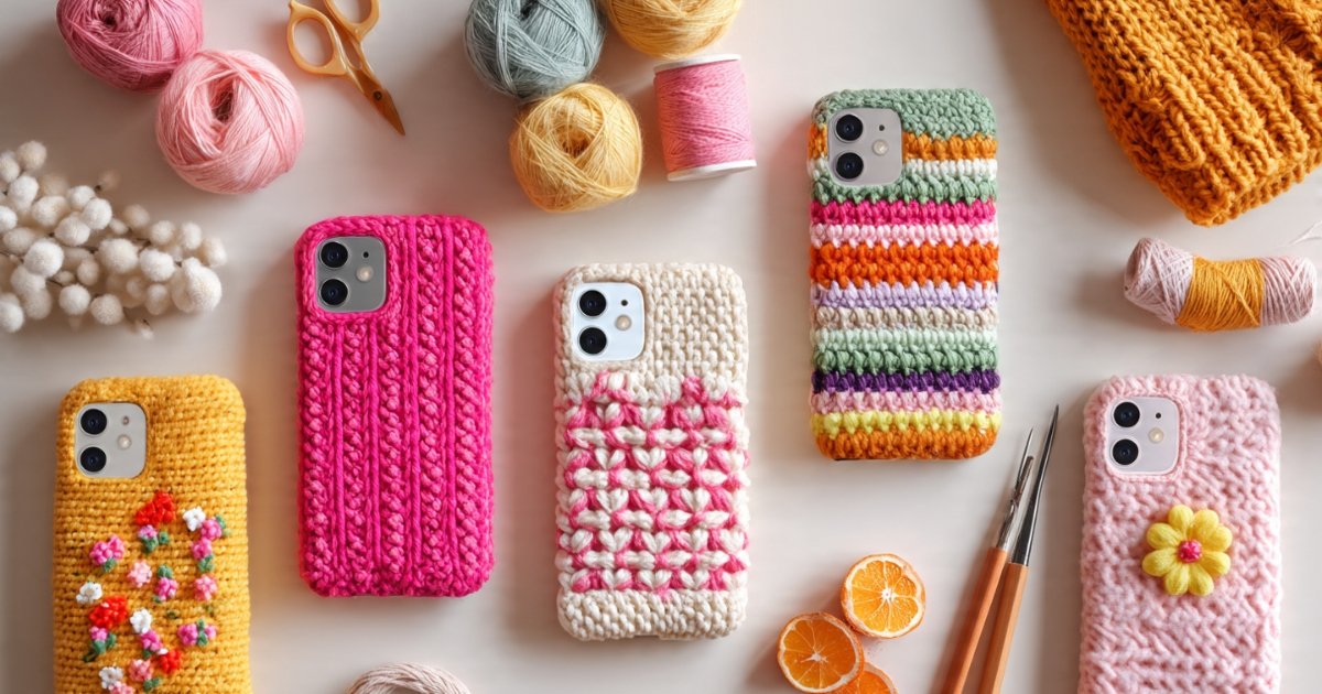 Best Crochet iPhone Cases