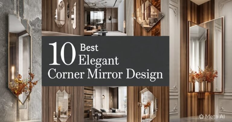 Corner Mirror Design