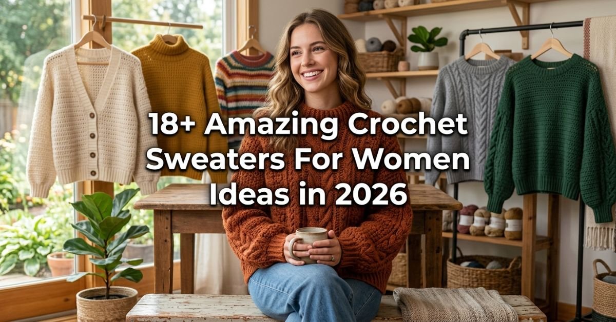 Crochet Sweaters For Women