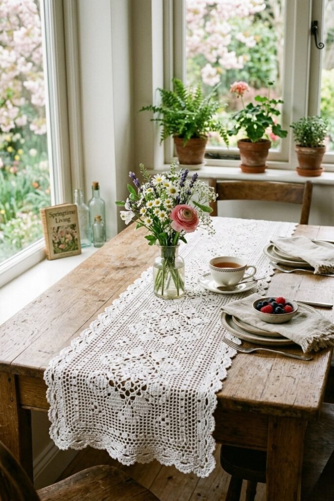 Crochet Table Runner