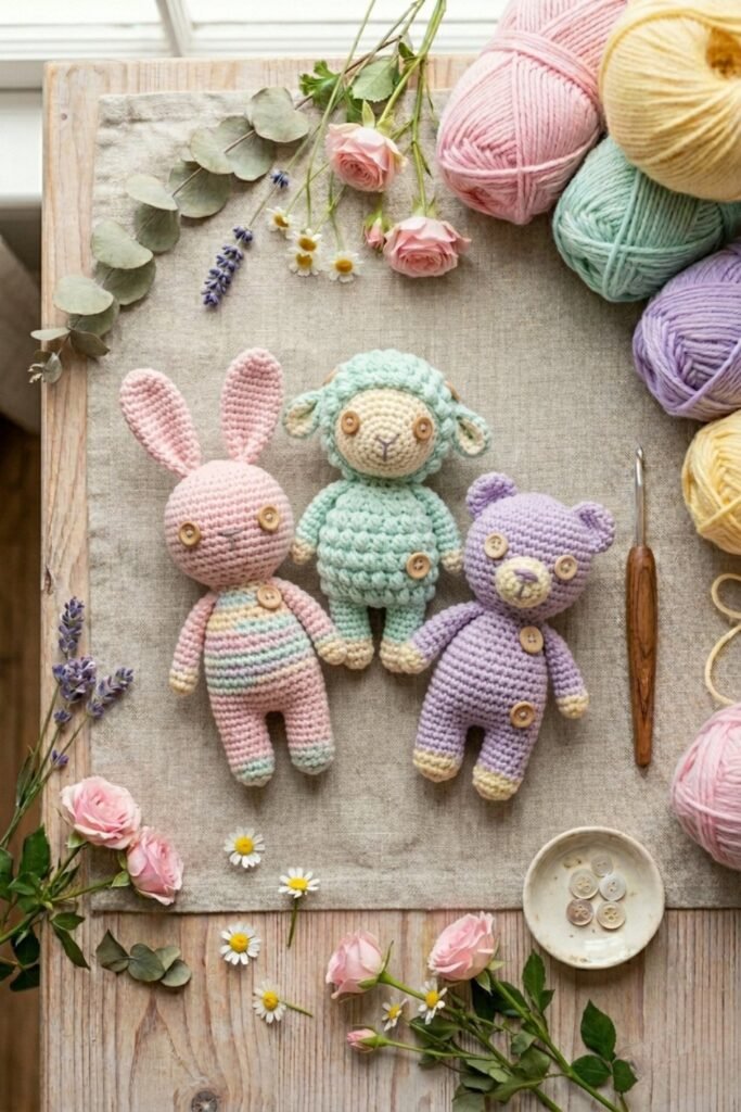 Cute Bunny Amigurumi Crochet