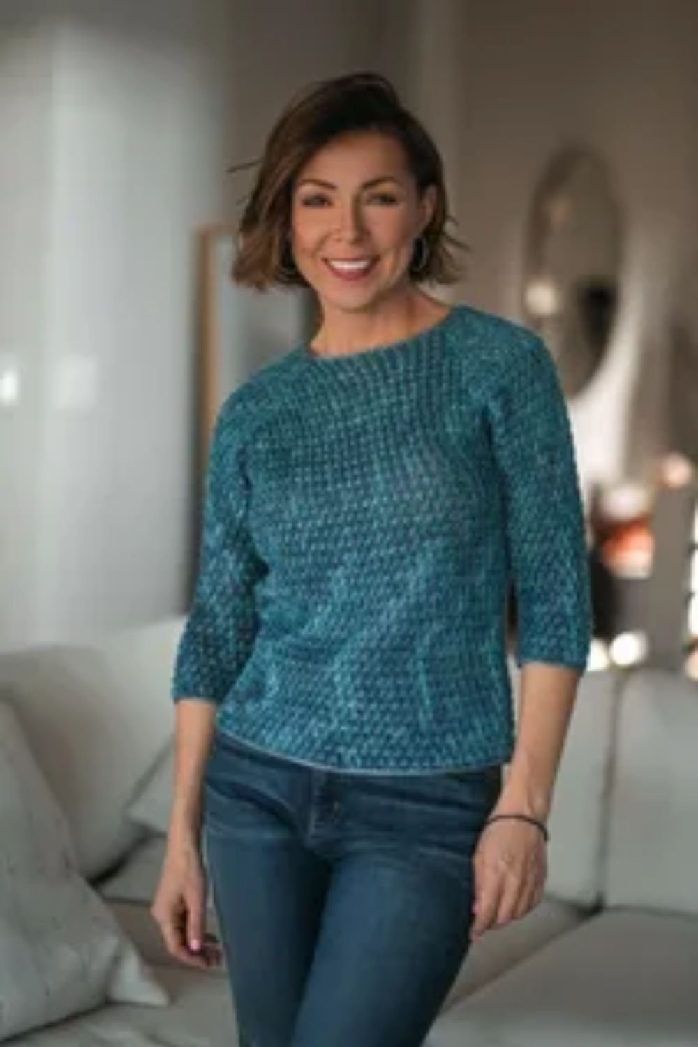 DK crochet sweater pattern