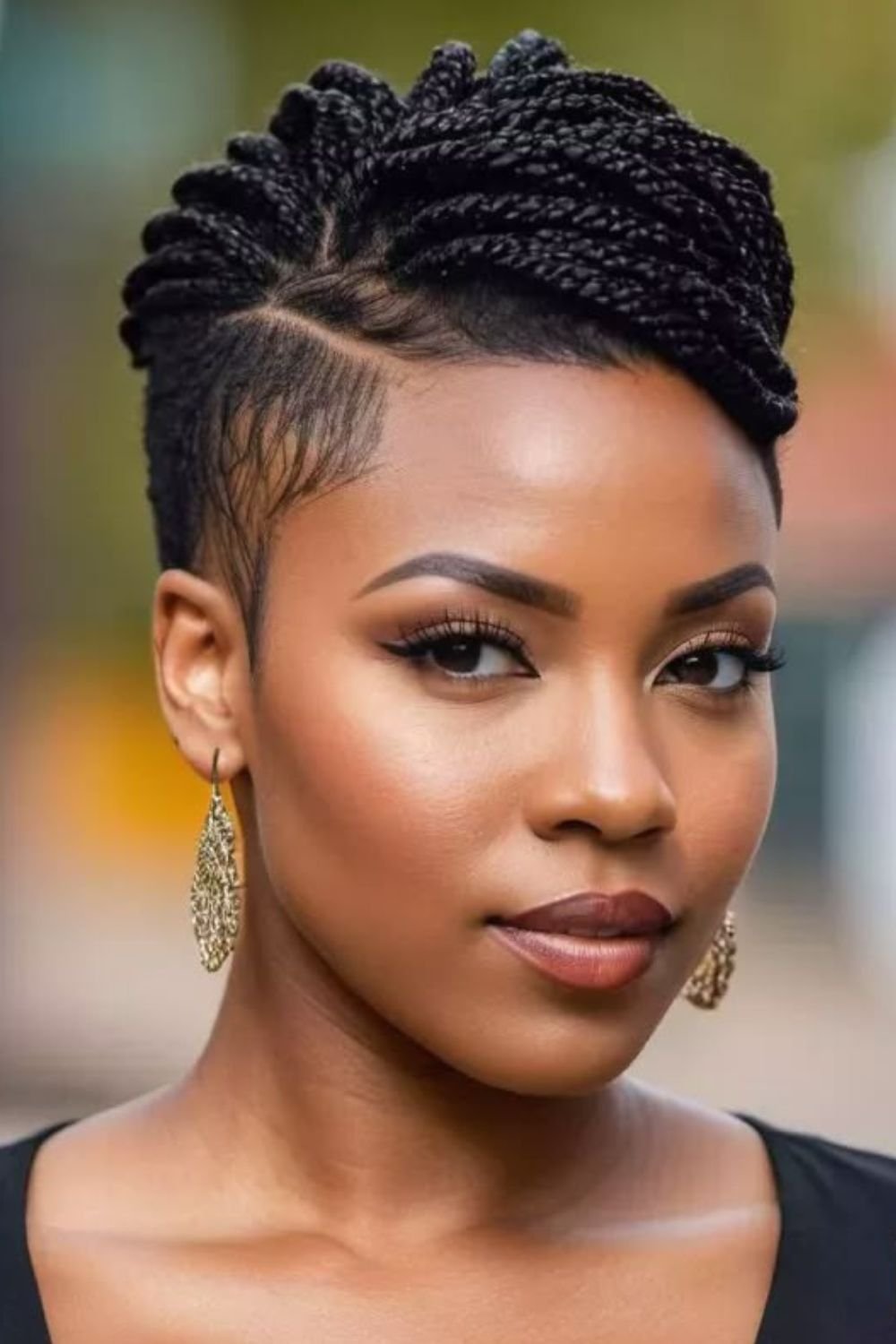 How to style natural hair without attachment