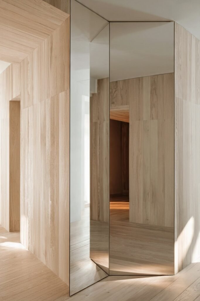 Minimalist mirror design