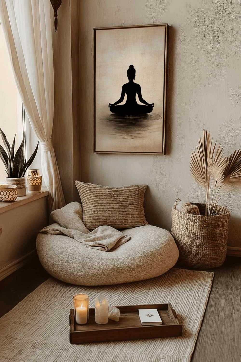 Modern zen prayer room designs