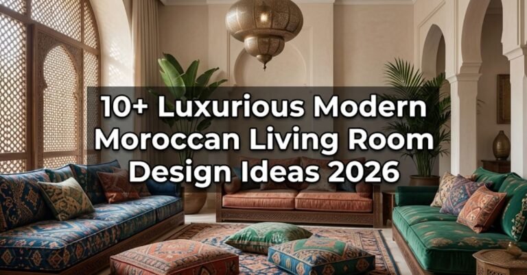 Moroccan Living Room Design Ideas