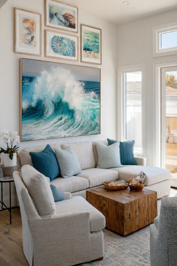 Ocean-Inspired Artwork