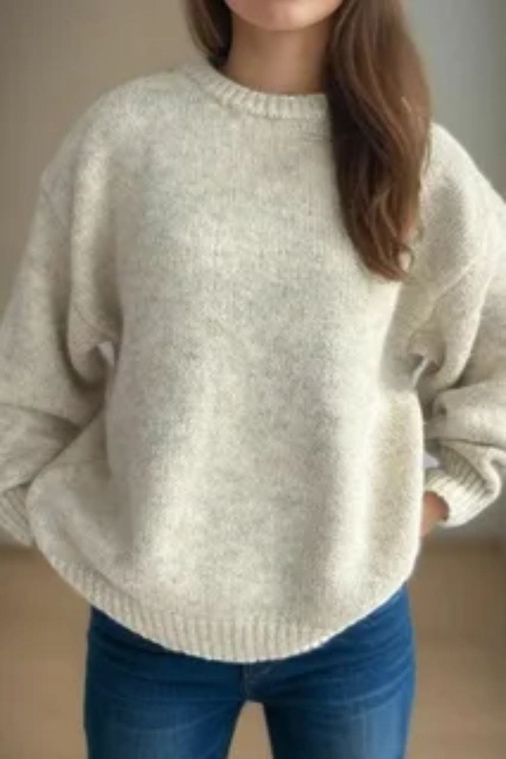 Simple crochet sweater pattern free for Ladies