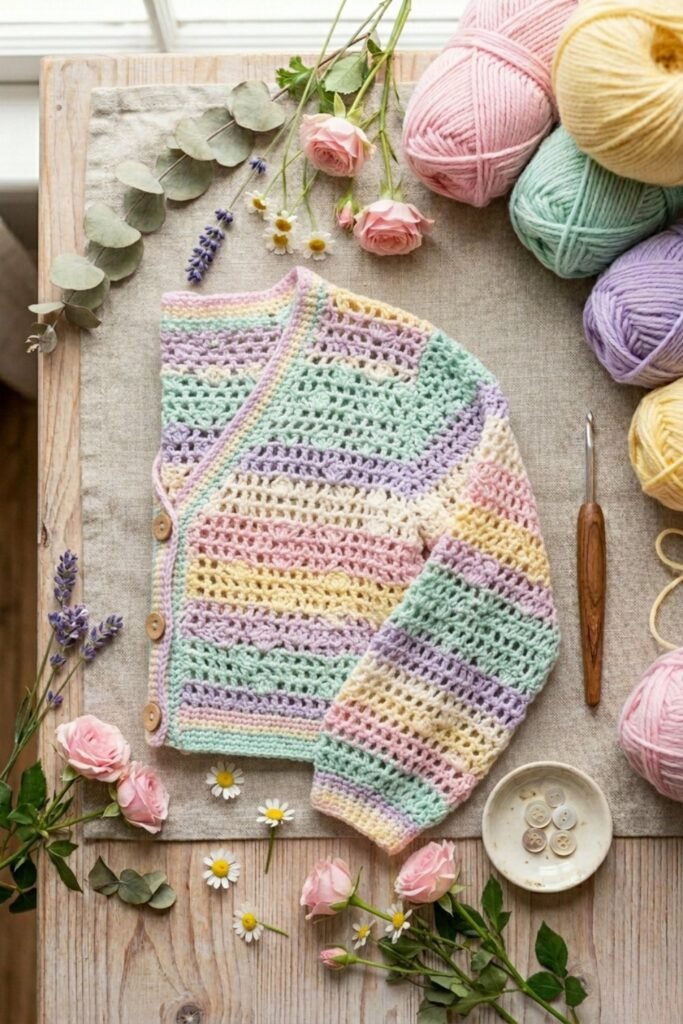 Spring Crochet Cardigan Patterns