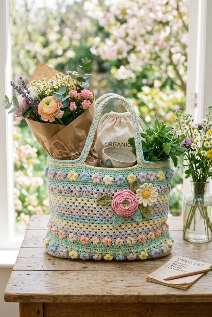 Stylish Crochet Tote Bag Patterns