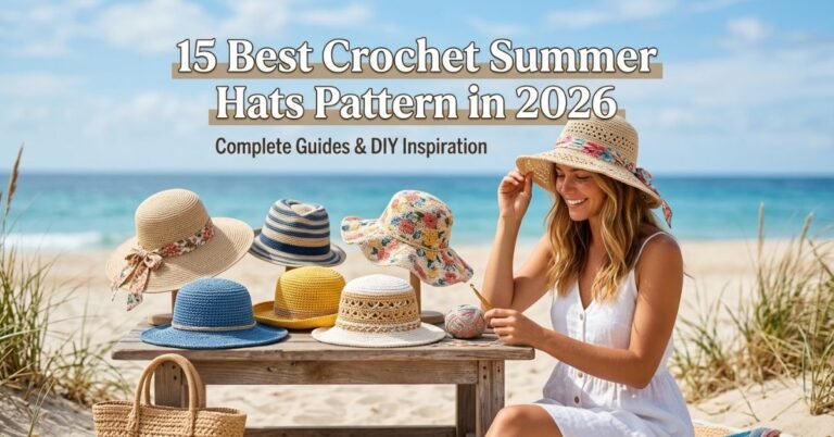 crochet summer hats