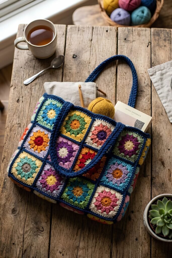easy crochet tote bag pattern