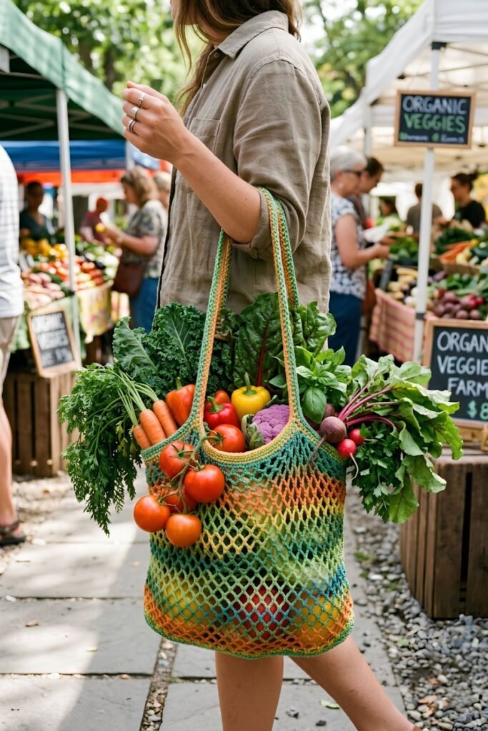 handmade crochet bag