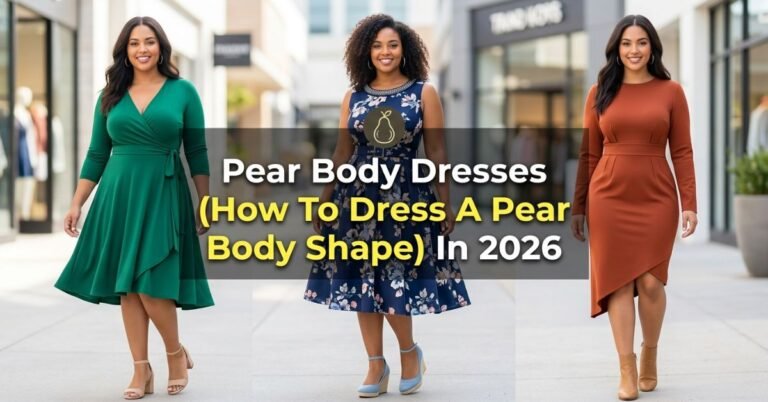 how to dress a pear body shape
