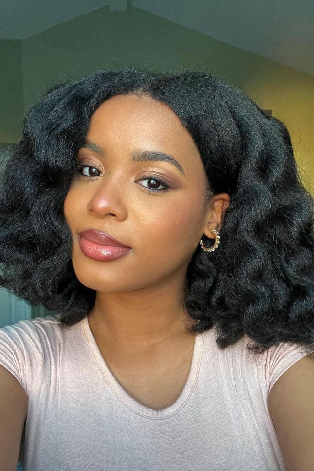 natural hair styling