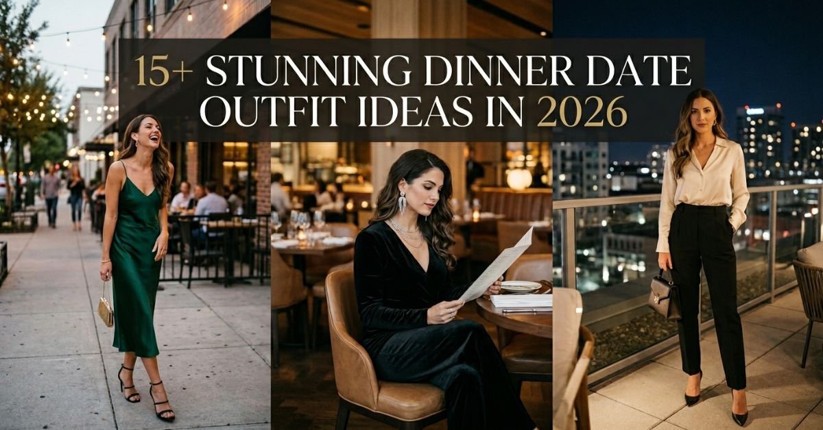 stunning dinner date outfit ideas