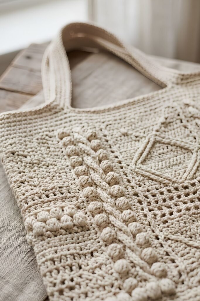 trendy crochet bags
