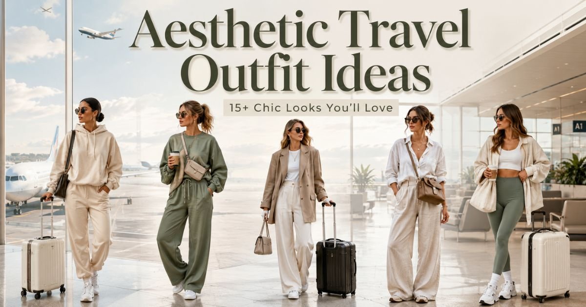 15+ Aesthetic Travel Outfit Ideas You’ll Love
