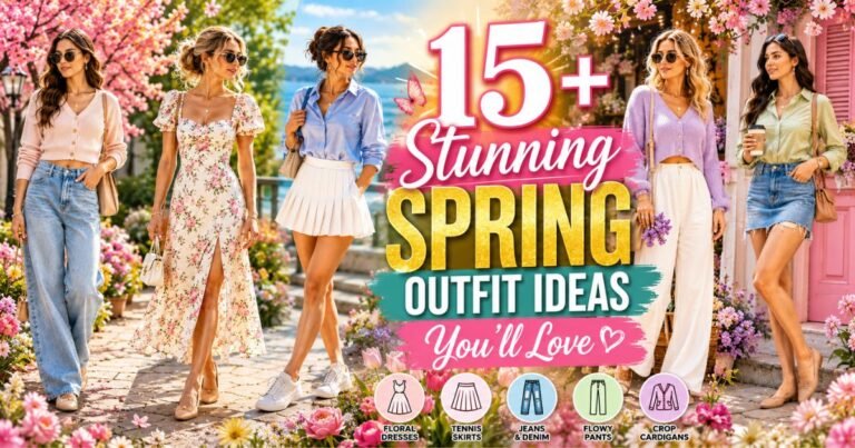 15+ Stunning Spring Outfit Ideas You’ll Love (1)