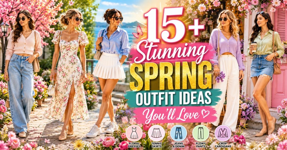 15+ Stunning Spring Outfit Ideas You’ll Love (1)