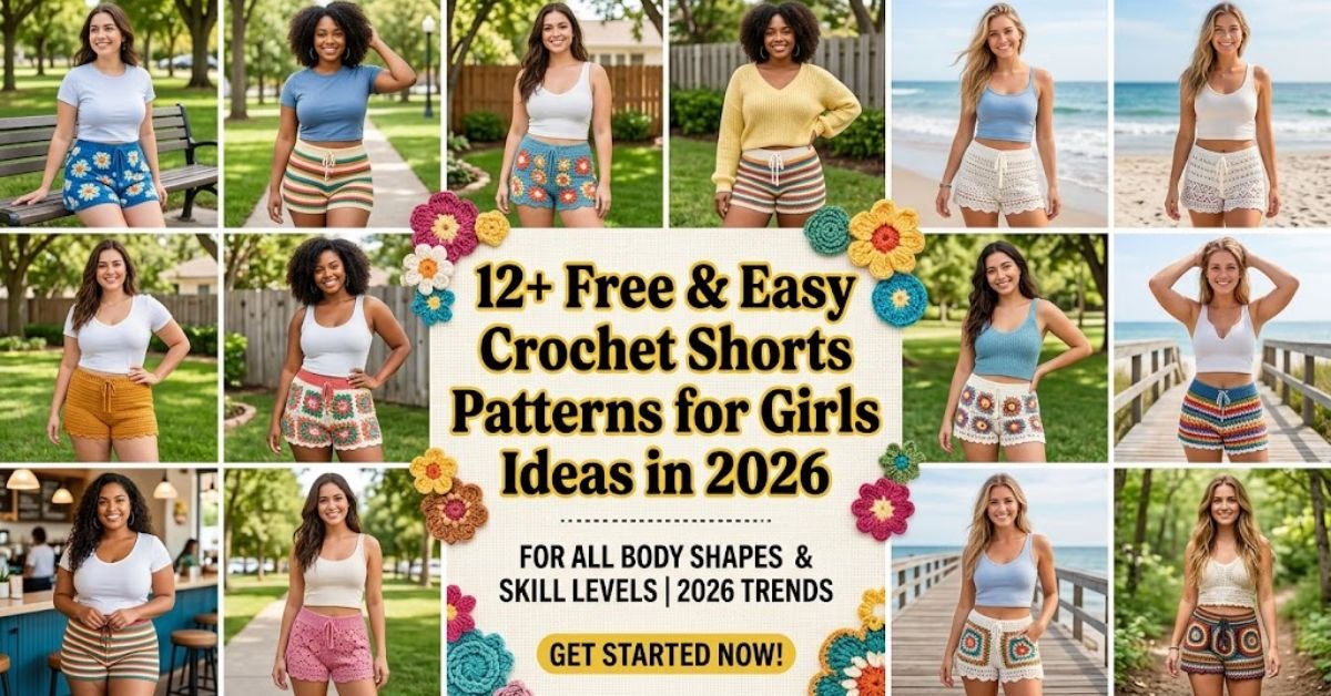 Crochet Shorts Patterns for Girls
