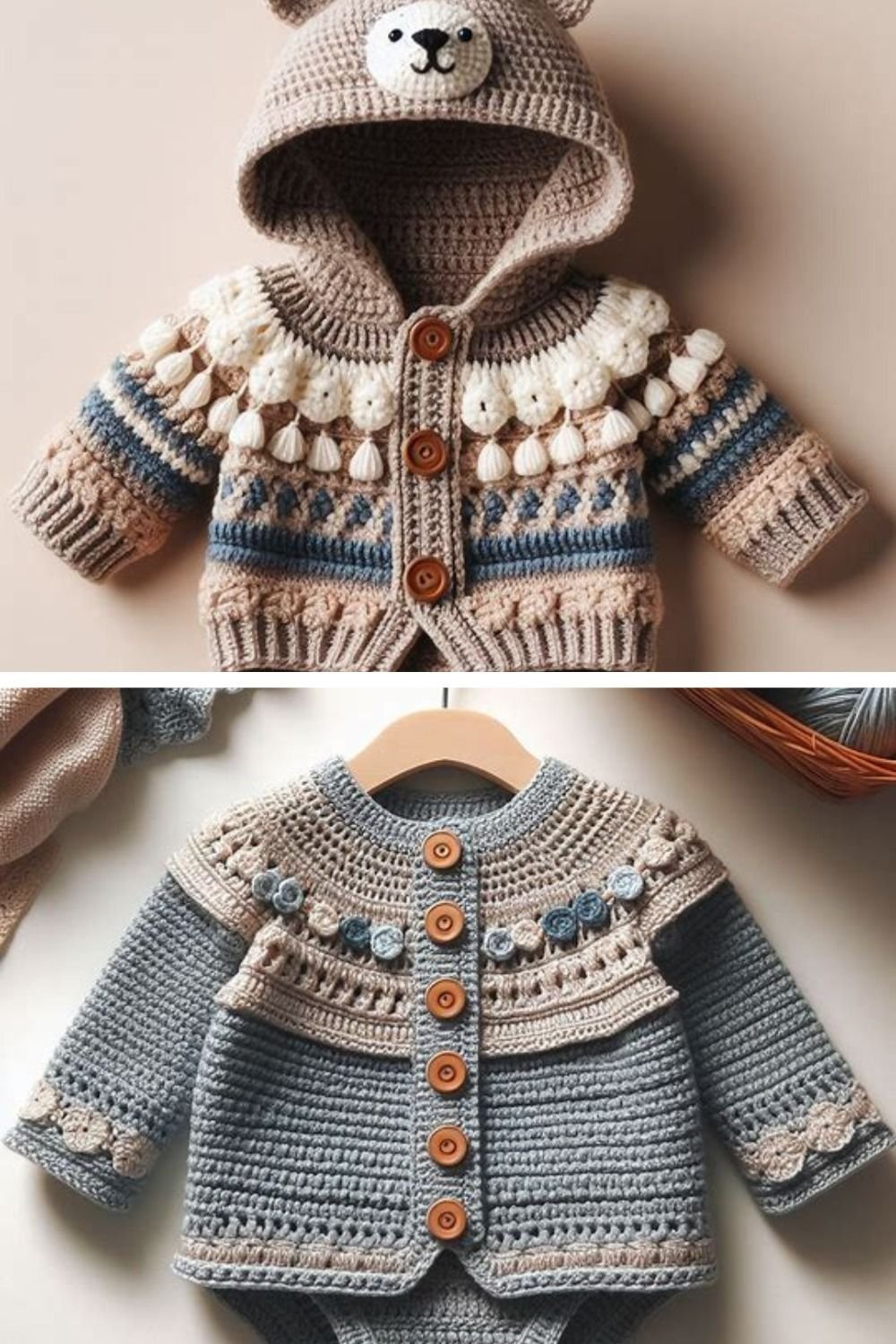 Crochet Sweaters for Toddlers