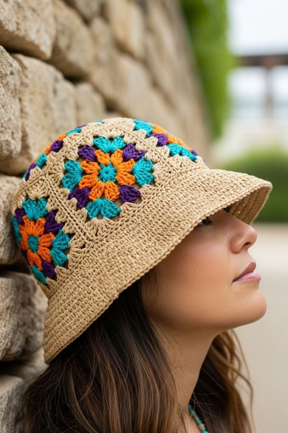 Crochet hair clips