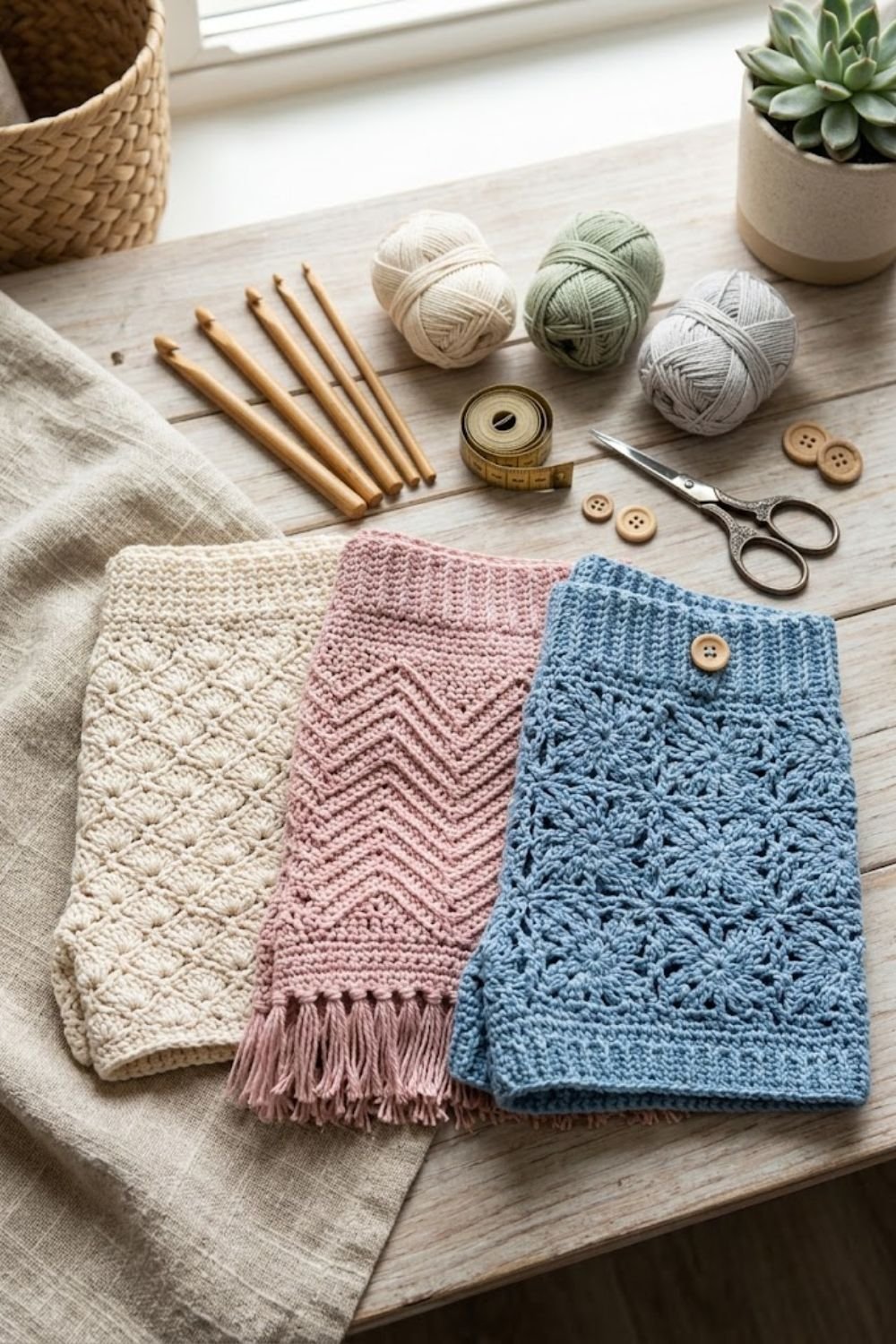Crochet shorts free pattern for ladies