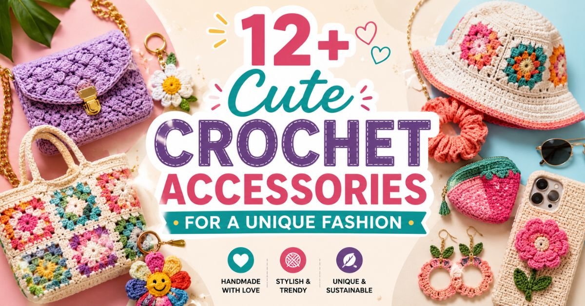 Explore 12+ Cute Crochet Accessories for a Unique Fashion