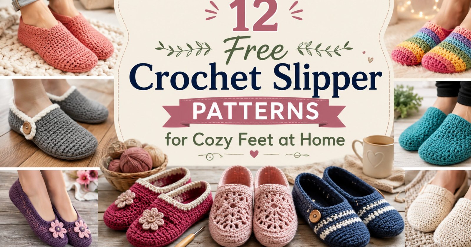 Free Crochet Slipper Patterns