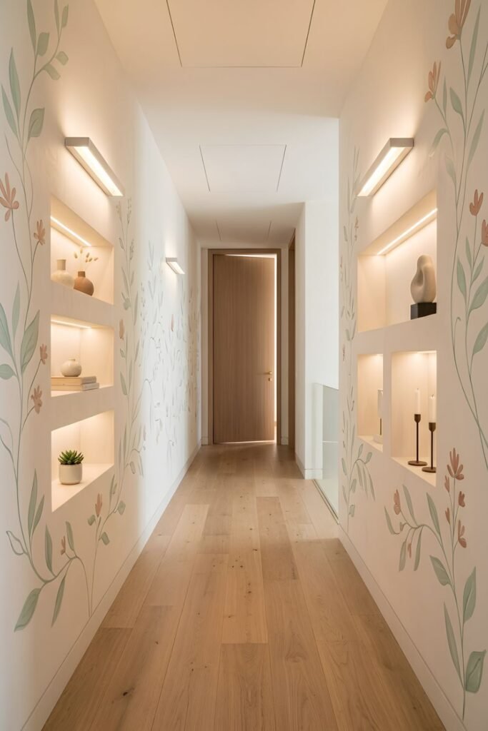 Hallway Vine Mural