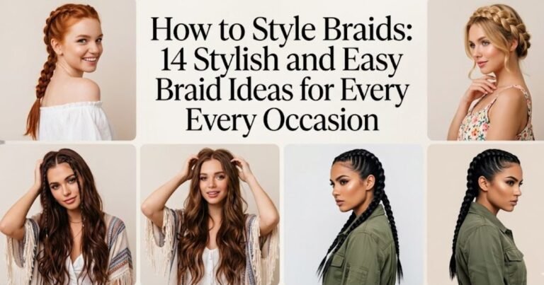 How to Style Braids