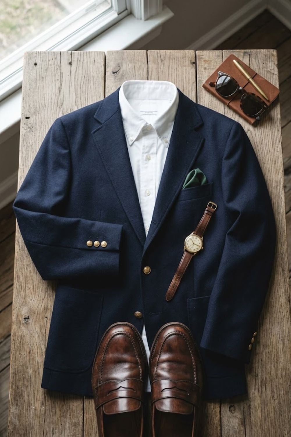 How to dress old money men
