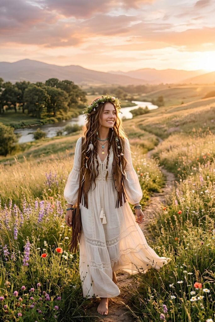 Loose Boho Braids