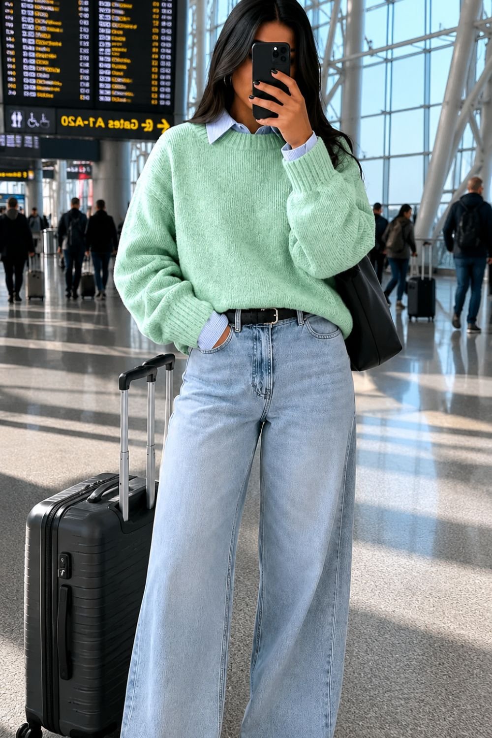 Minimalist Travel Outfit