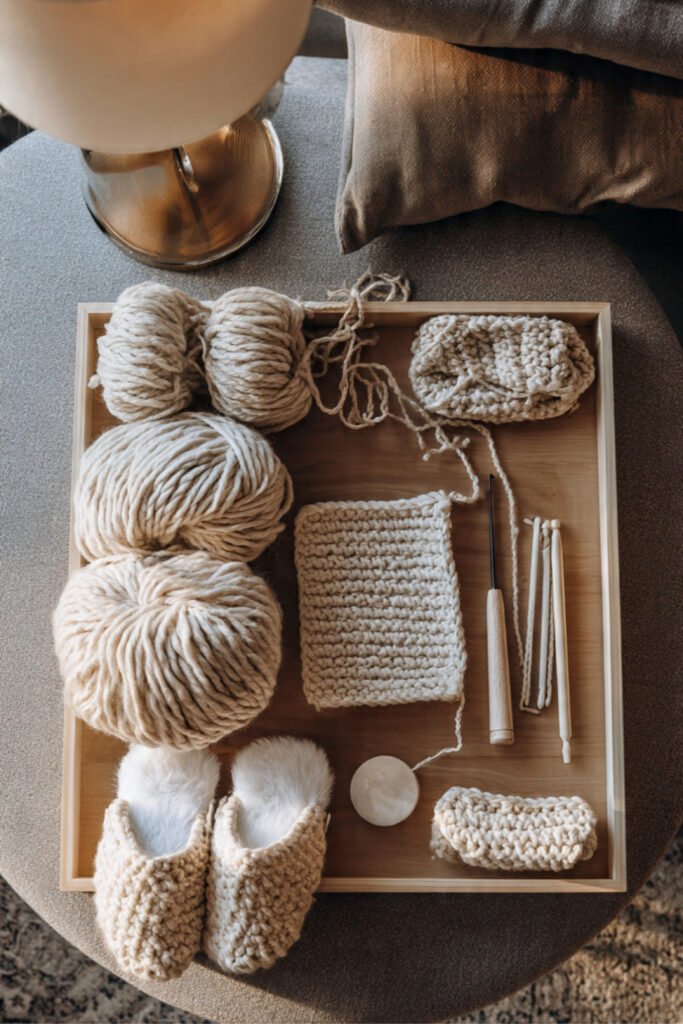 _Simple No Sew Crochet Slippers Pattern